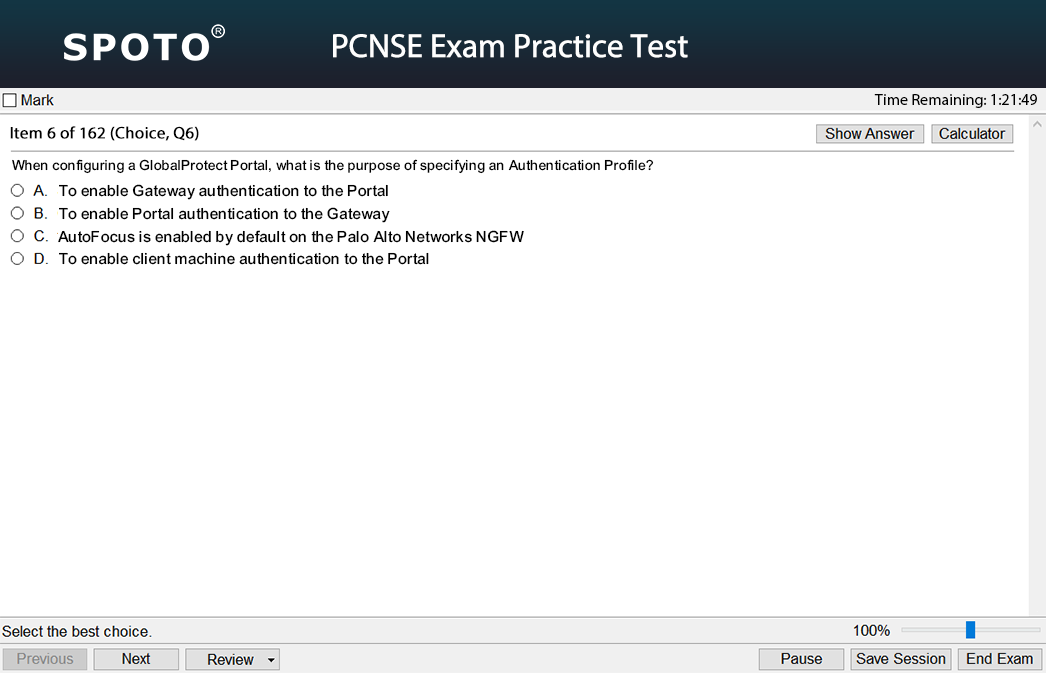 PCNSE Prüfungs